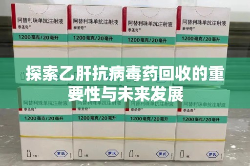 徐州探索乙肝抗病毒药回收的重要性与未来发展