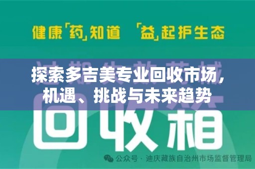 徐州探索多吉美专业回收市场，机遇、挑战与未来趋势